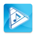 music video player android application logo